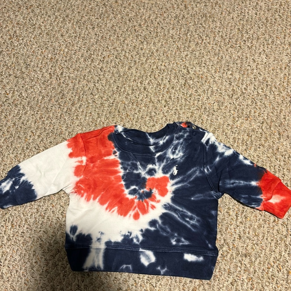 Ralph Lauren 6month Tie die long sleeve